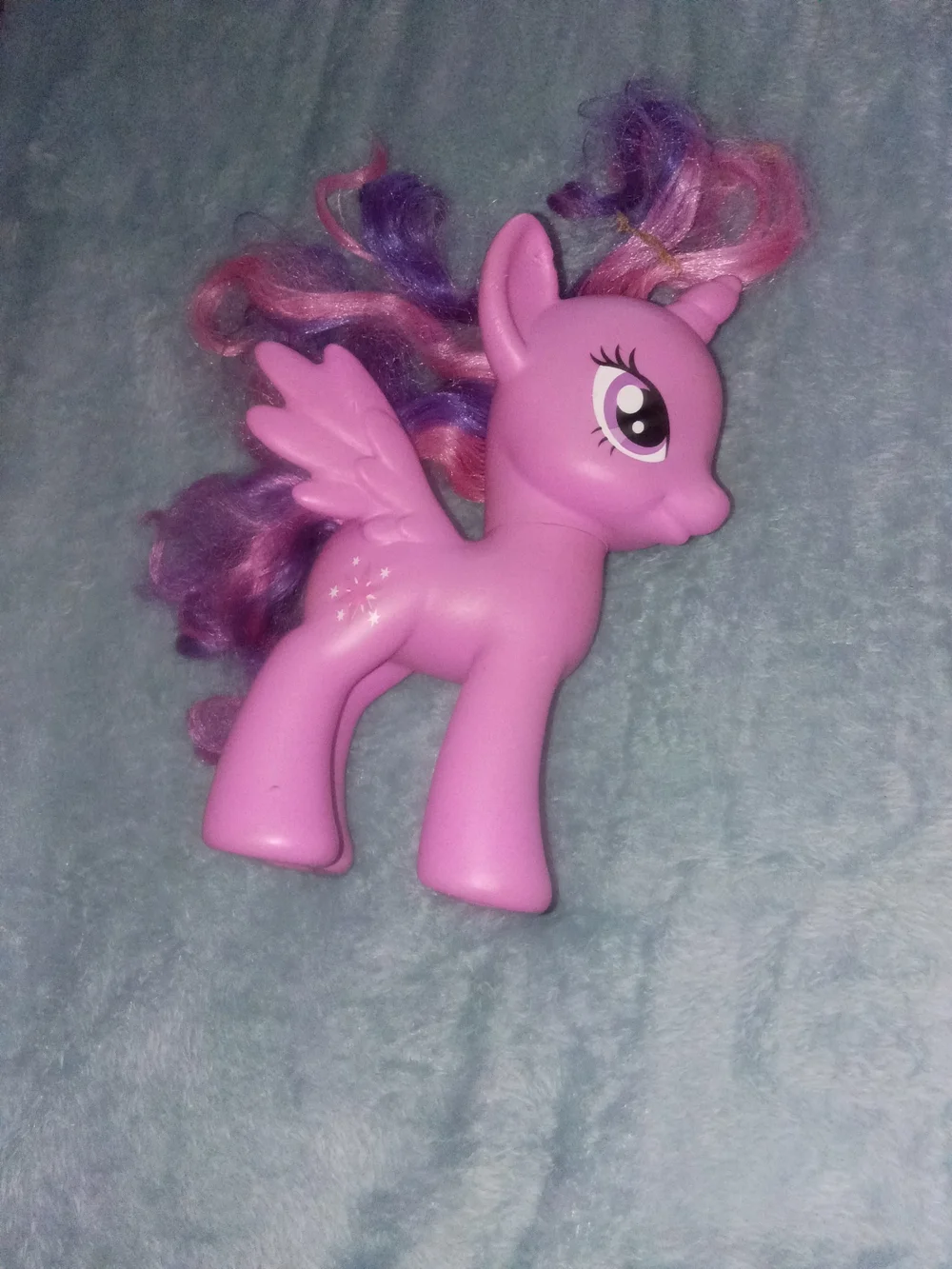 My Little Pony Purple Alicorn Toy with Pink & Purple Mane